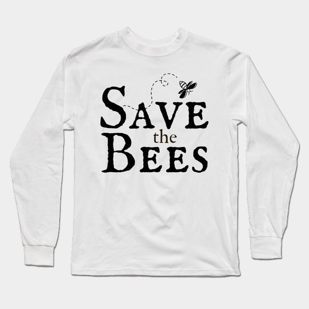 Save The Bees! Long Sleeve T-Shirt by yassinebd